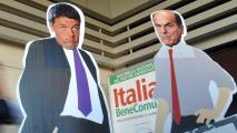 Primarie Pd: il duello tra Renzi e Bersani (Imagoeconomica)